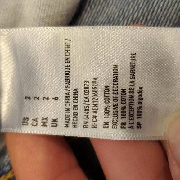 American Eagle Denim skirt. - Picture 3 of 6